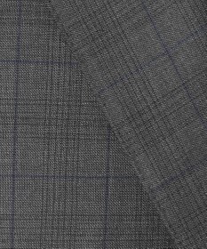 GOTAIRIKU 【Loro Piana Fabric】365 通年スーツ(グレーー×格子)