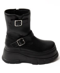 WEGO 厚底ボリュームエンジニアブーツ