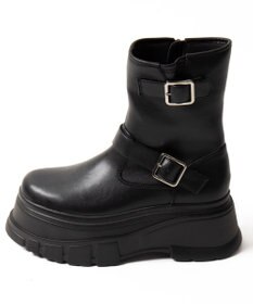 WEGO 厚底ボリュームエンジニアブーツ