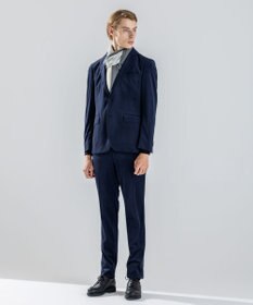 JOSEPH HOMME 新色【上質素材】シルクカシミヤ　 千鳥パターンプリーツ