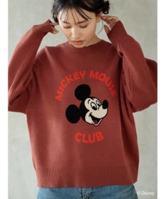Green Parks ミッキーマウス・クラブ／ジャガードニット