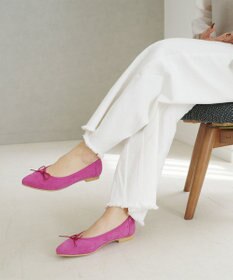 Pointer 日本製 本革大人女子のバレエシューズ