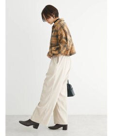 Green Parks ・ＥＬＥＮＣＡＲＥ　ＤＵＥ　シャギーチェックショートシャツ