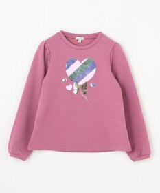 ANY KIDS 裏シャギーミラクルスパンコールトレーナー