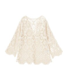 earth music&ecology クロシェ風プルオーバー