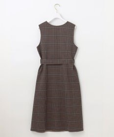ANY SIS 【美人百花10月号掲載】リバーシブルチェックラップ ワンピース