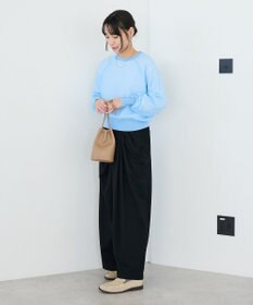 CRAFT STANDARD BOUTIQUE フロントタックドレープワイドパンツ