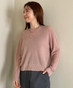 UNFILO ファインアルパカ クルーネック