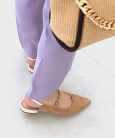 INTER-CHAUSSURES 【FABIO RUSCONI】ワンストラップバックバンドパンプス