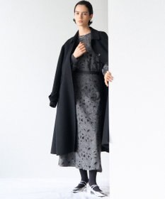 23区 【GOLD LABEL】チュールヘアリーエンブロイダリー スカート