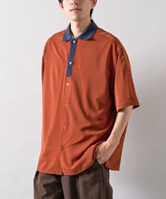 CRAFT STANDARD BOUTIQUE 【クールドライ】バイカラーニット衿ポロシャツ