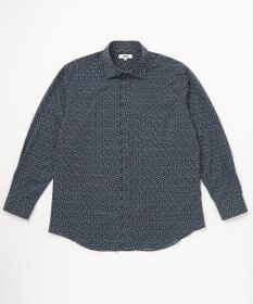 JOSEPH ABBOUD 【キングサイズ】ストレッチ コンパクトジャージープリント シャツ