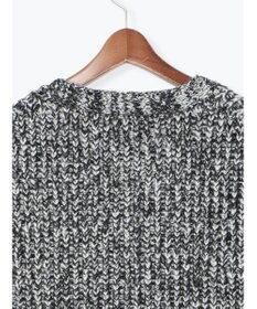 Te chichi ループ編みVネックミドルカーディガン