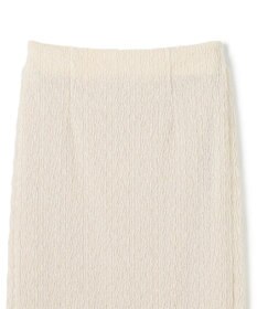 uncrave 【洗濯機洗い可】シャーリングレース スカート（uncrave WHITE）