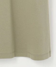 自由区 【洗える】リラックスジャージー クルーネックワンピース