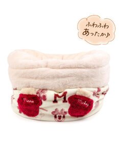 PET PARADISE ディズニー ミッキーマウス 筒型 寝袋 《ニット柄》Ｓ