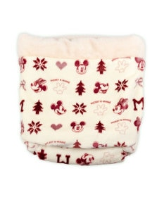 PET PARADISE ディズニー ミッキーマウス 筒型 寝袋 《ニット柄》Ｓ