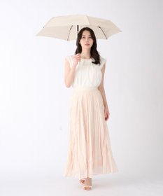 MOONBAT 【3秒でたためる傘/自動開閉】urawaza 小町(ウラワザ コマチ)  折りたたみ傘 無地 コンパクト 50cm