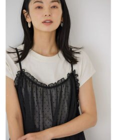 AMERICAN HOLIC ドビーシフォンキャミワンピース
