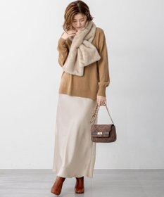 23区 スエード キルティング ショルダーバッグ