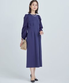 組曲 S シャツスリーブポンチ ワンピース