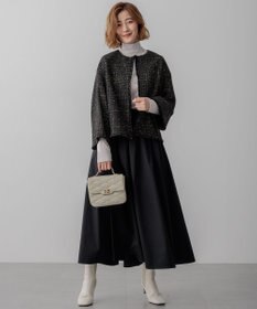 23区 キルティング トップハンドル ショルダーバッグ