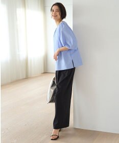 UNFILO 【11サイズ展開】 BEAUTY MOVE タックワイドパンツ