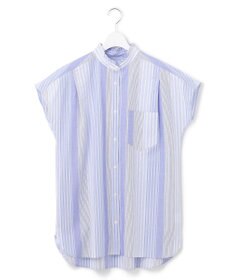 J.PRESS YORK STREET 【WOMEN】キャップスリーブ マルチストライプブラウス