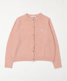 WEGO 【WEB限定/25年秋冬新作】別注USPOLO微起毛カーデ