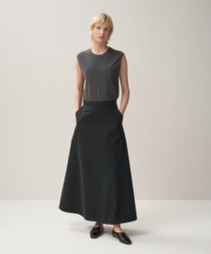 ATON NIDOM COTTON | Aラインスカート