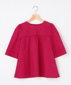 組曲 【先行予約】エンブロイダリーレース5分袖 ブラウス