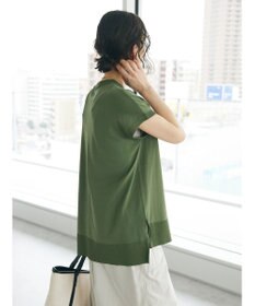 CRAFT STANDARD BOUTIQUE ＵＶカット接触冷感半袖ニットチュニック