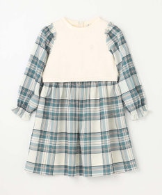 組曲 KIDS 【150-160㎝】ダブルフェイスドッキング ワンピース