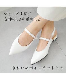 Pointer 日本製 本革ベルト付きミュール