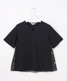 J.PRESS LADIES S 【一枚で着映え】LIBERTYコンビ バックデザイン カットソー