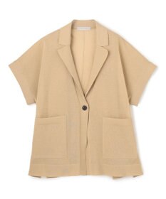 UNFILO シアーフォルムニット ジャケットジレ
