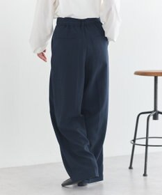 earth music&ecology 【予約】アソートツータックベルトパンツ