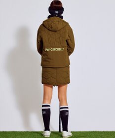 PW CIRCULUS 【撥水加工 / ストレッチ】【WOMEN】キルティング中綿ブルゾン ゴルフウェア レディース