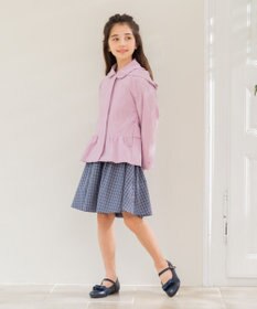 組曲 KIDS 【150-160㎝】【撥水】フリル マウンパ