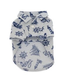 PET PARADISE J.PRESS マリンシャツ  《グレー》 小型犬