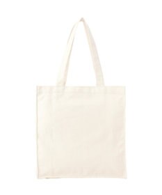 Maison de FLEUR ブランドロゴ刺繍スクエアトートバッグ