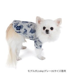 PET PARADISE J.PRESS マリンシャツ  《グレー》 小型犬