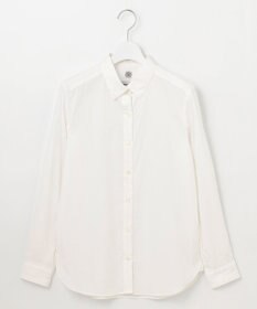 J.PRESS LADIES L 【洗える】BEZ ストライプ シャツカラー ブラウス