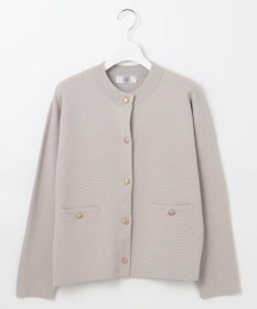 J.PRESS LADIES 【洗える】VIS/PE ROME ニット カーディガン