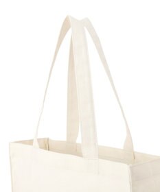 Maison de FLEUR ブランドロゴ刺繍スクエアトートバッグ