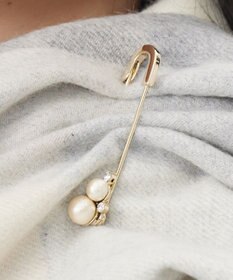 J.PRESS LADIES コットンパール キルトピン