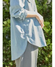 AMERICAN HOLIC Ｗポケットデニムシャツ