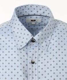 JOSEPH ABBOUD 【キングサイズ】JCヘリンボーンプリント　シャツ