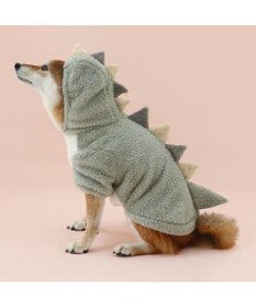 PET PARADISE ペットパラダイス 恐竜もこボアパーカー  中型犬 大型犬