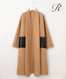 23区 【R(アール)】ウールリバーコート